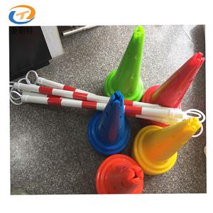 Plastic road poles