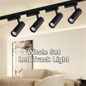 Modern Commercial Track Lighting Ceiling Adjustable Spotlights 3000K 4000K 6000K Cob 20W 30W 40W Led Track Lights