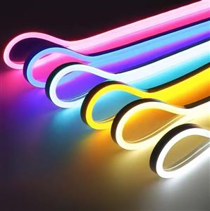 Neon Flex LED Lights Strip 5M SMD 2835 Waterproof Outdoor Signs Body Rope Light 12V Flexible Soft PVC LED Neon Lights