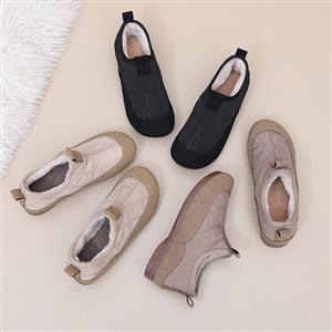 cotton-padded shoes