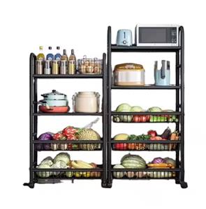 iron shelves