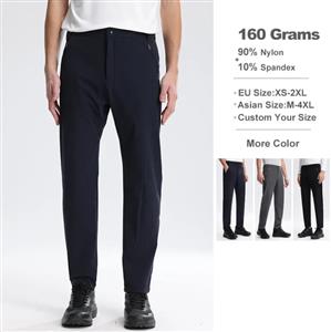 High Quality Nylon Men's Casual Outdoor Pants Quick Dry Breathable With Custom Logo Mid Waist Printed Sportswear for Adults